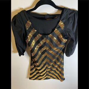 ⭐️Disney Hannah Montana Black Top Size large (14)